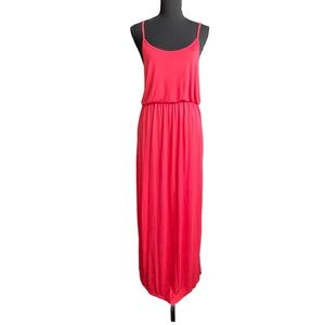 Divided by H&M Red Swimsuit Cover Up Tank Top Dress Sz M